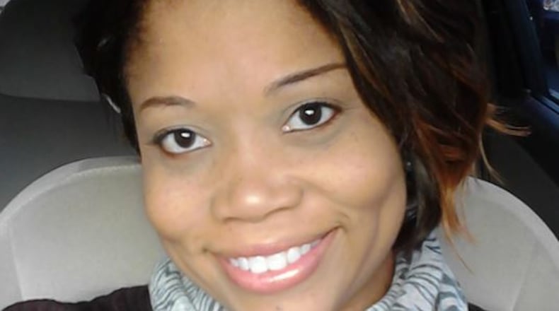 Christy Sims before the acid incident.