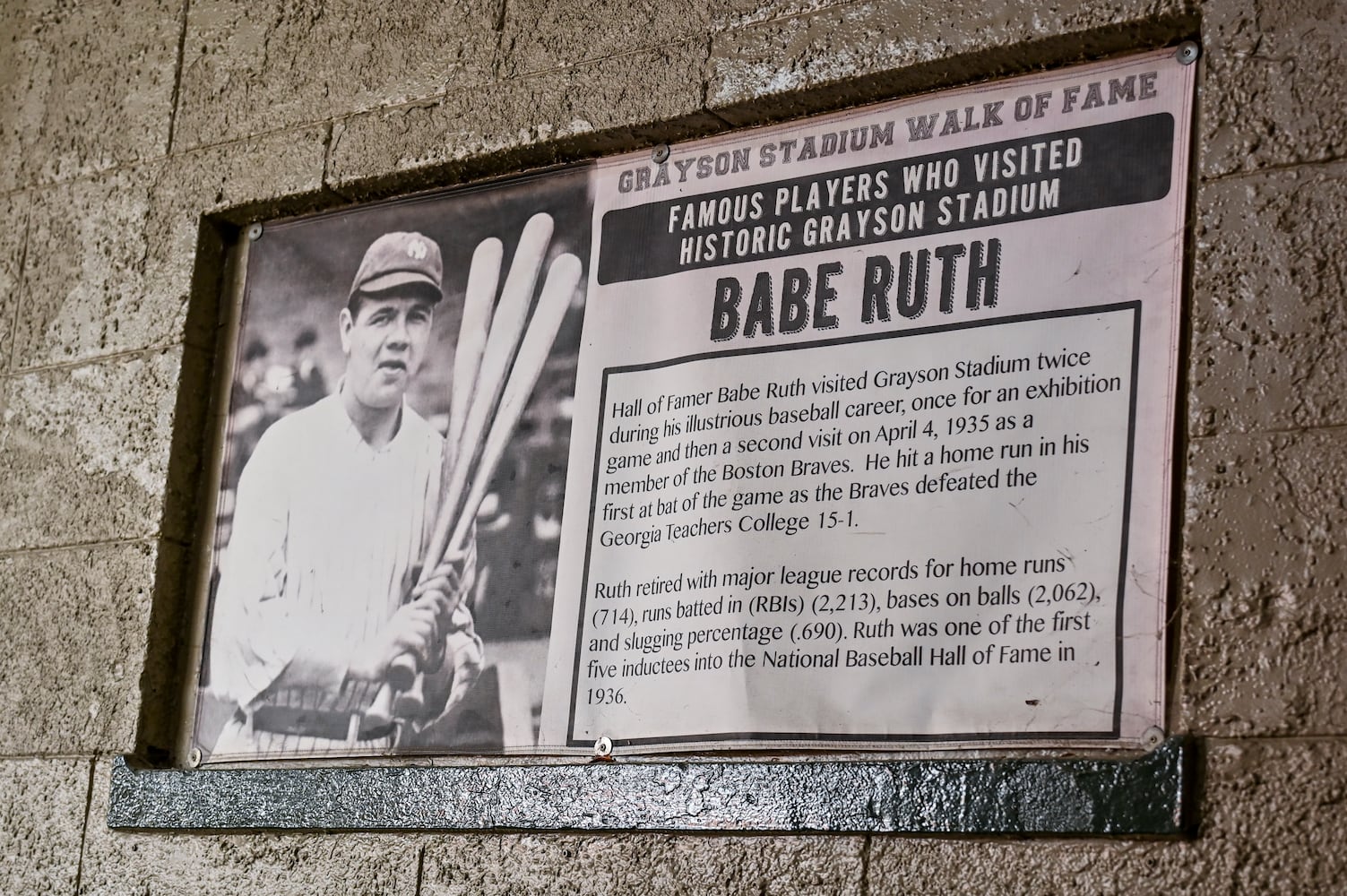 Grayson Stadium Anniversary