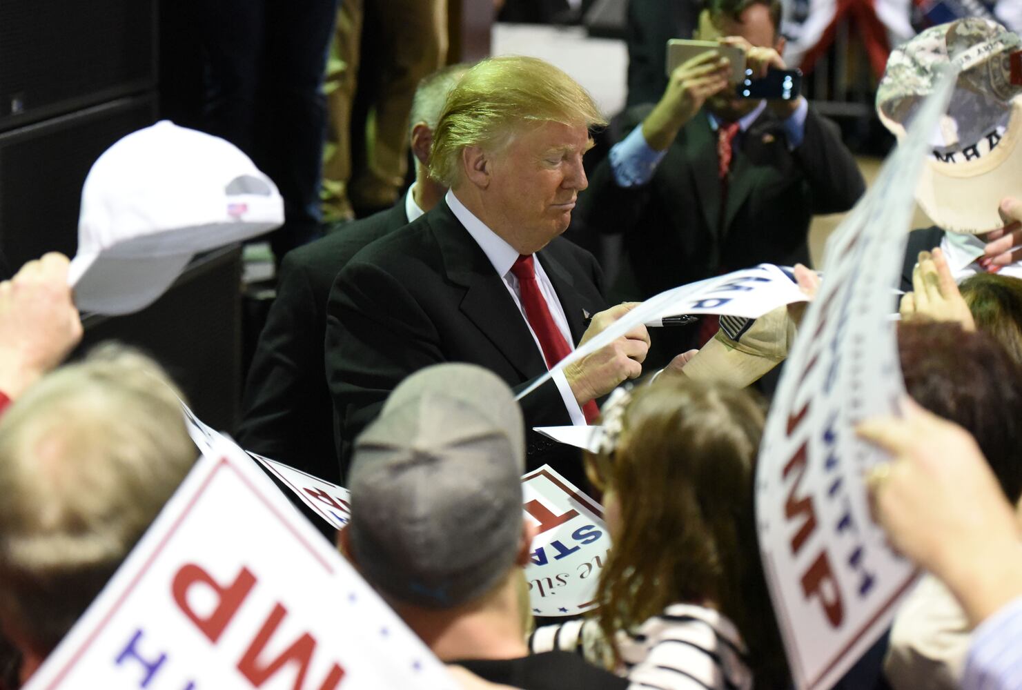 Photos: Donald Trump rallies in Atlanta