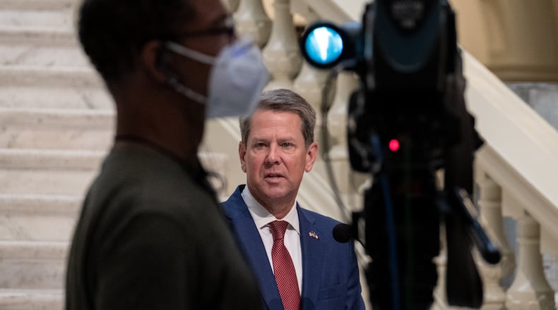 Gov. Brian Kemp signed a bill into law meant to create new protections for police on Wednesday, the last day for him to either approve or veto bills passed during the 2020 legislative session. Ben Gray for the Atlanta Journal-Constitution