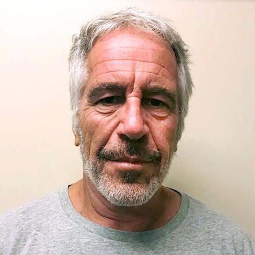 FILE - This March 28, 2017, photo provided by the New York State Sex Offender Registry shows Jeffrey Epstein. (New York State Sex Offender Registry via AP, File)