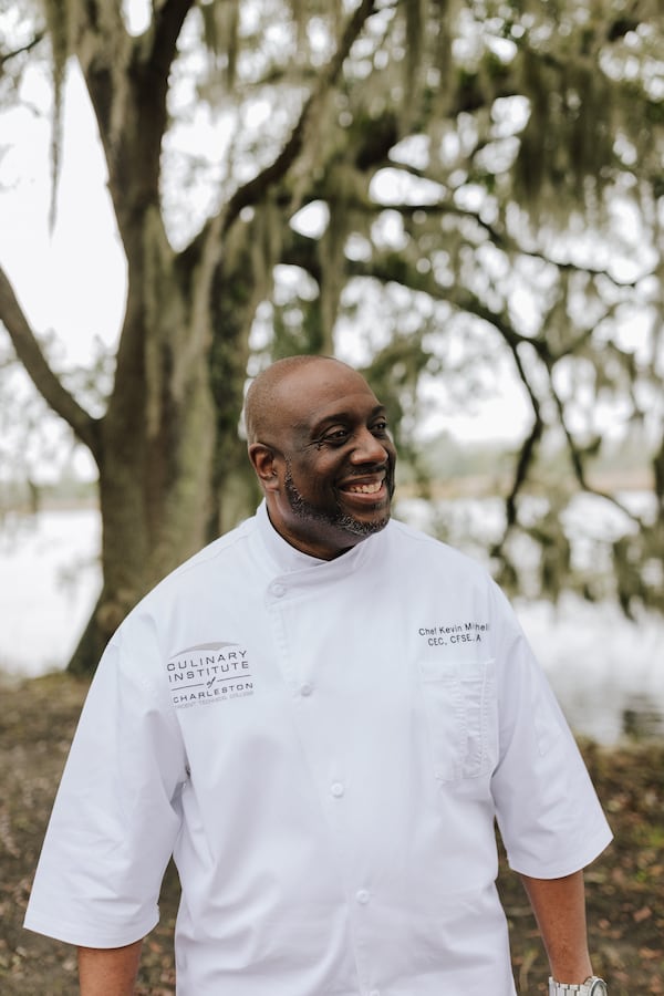 Kevin Mitchell is a food historian and chef-instructor at the Culinary Institute of Charleston. He says some of the recipes in the book are "close to my heart, based on things that I remember eating.” (Courtesy of Elizabeth Ervin)