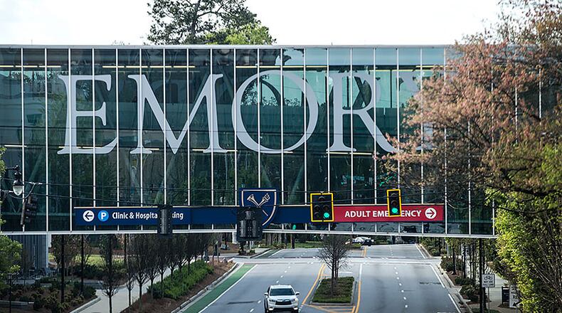 Emory University is planning to build residential housing for graduate students near its hospital, pictured here.
