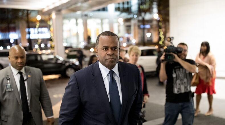 A recent suit filed by the City of Atlanta is the newest salvo in an ongoing battle between Mayor Kasim Reed and developer Egbert Perry, CEO of Integral Group, over public housing land. BRANDEN CAMP/SPECIAL