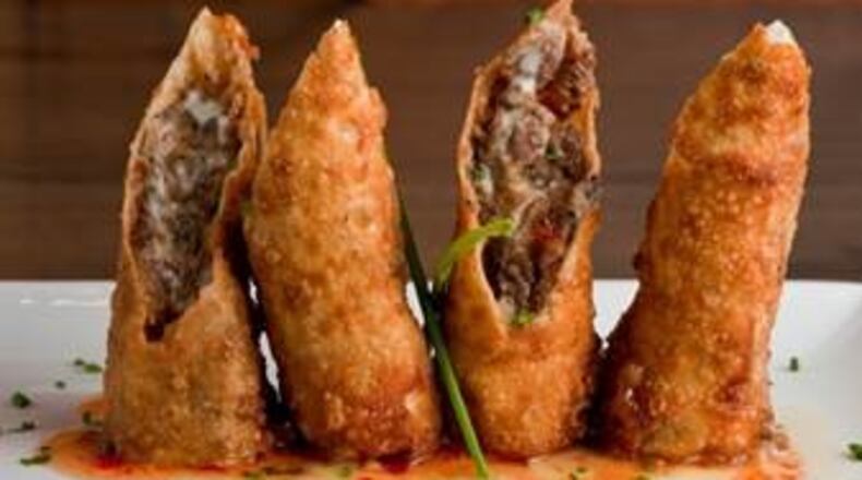Del Frisco's Grille is offering free cheesesteak egg rolls to Leap Day Babies. / Handout