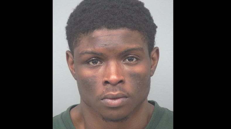 Gerryon Ly'Darrius Ceasor has been charged with 11 felonies, including three counts of aggravated assault and two counts of terroristic threats and acts, stemming from an incident in which he allegedly threatened three people with a gun over a PlayStation 4.