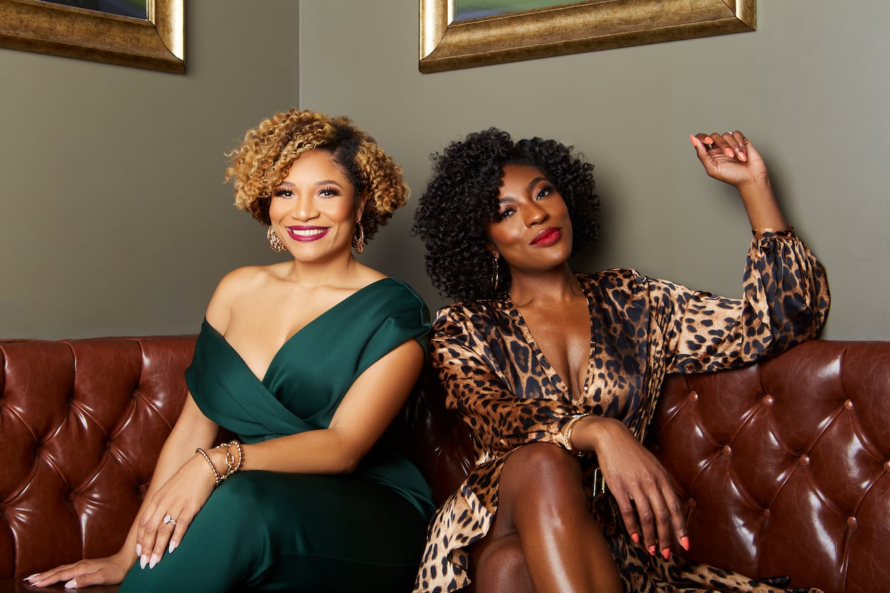 Lori Hall McKissic (left) and Jessica Lane Alexander, co-founders of multicultural creative agency Pop'N Creative. (Courtesy of Pop'N Creative/Bee Trofort-Wilson)