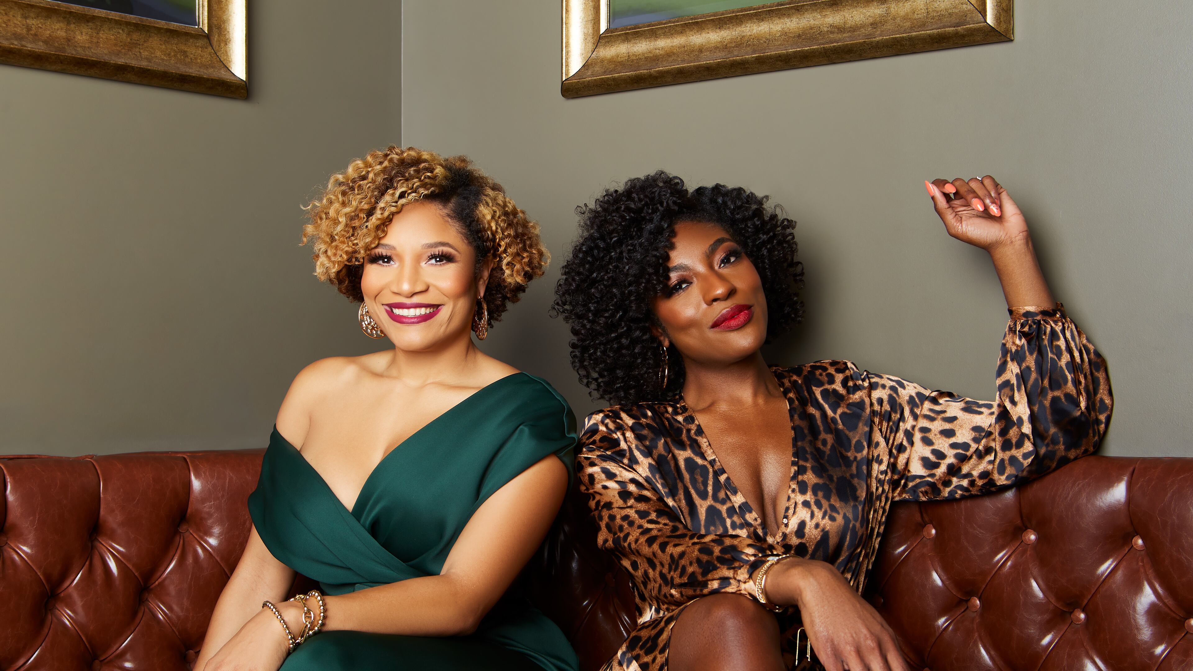 Lori Hall McKissic (left) and Jessica Lane Alexander, co-founders of multicultural creative agency Pop'N Creative. (Courtesy of Pop'N Creative/Bee Trofort-Wilson)