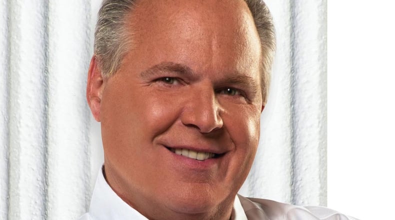 Rush Limbaugh remains the dominant radio talk show host in America. Talkers magazine has ranked him No. 1 for eight years running. CREDIT: Publicity photo