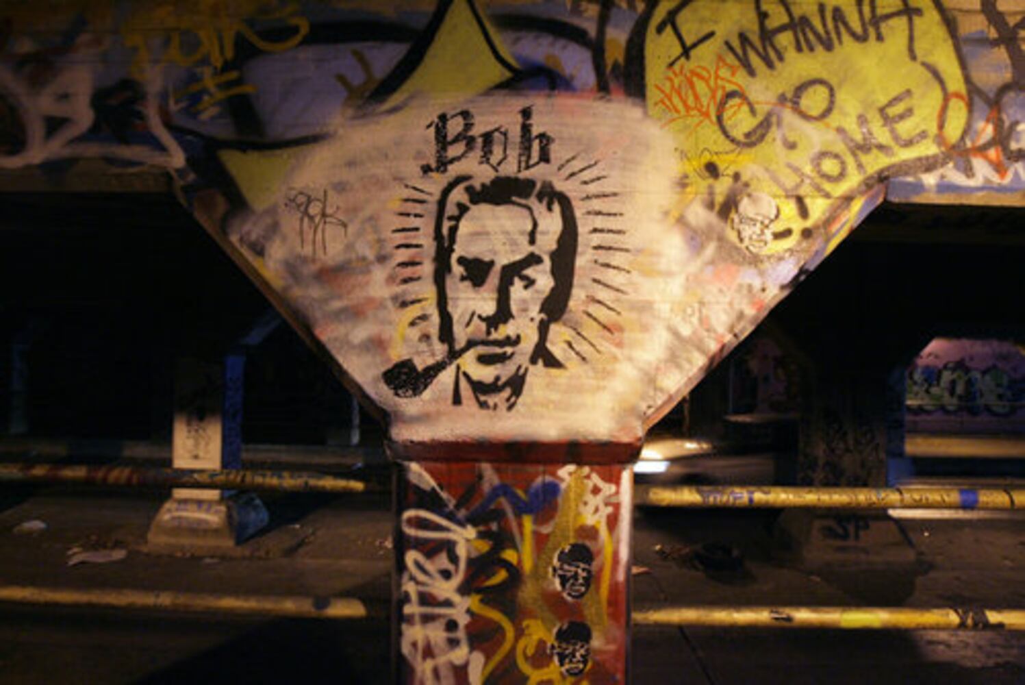 Atlanta's stencil graffiti
