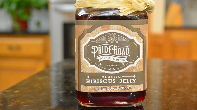 Jelly, chutney, tea and soda are among the products Pride Road makes from hibiscus. CONTRIBUTED BY PRIDE ROAD
