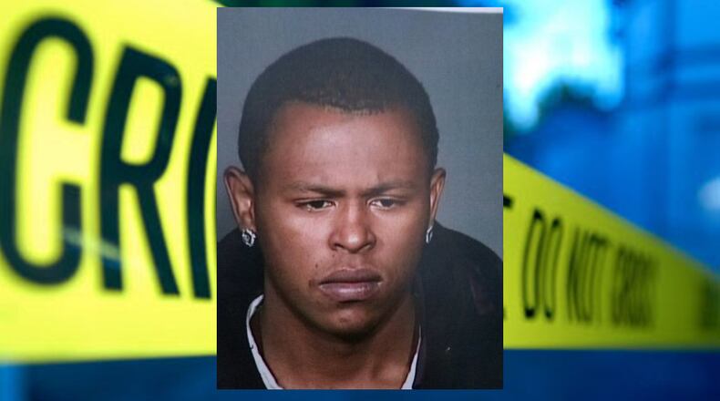 Sharif Thompson is accused of firing at a DeKalb County police officer.