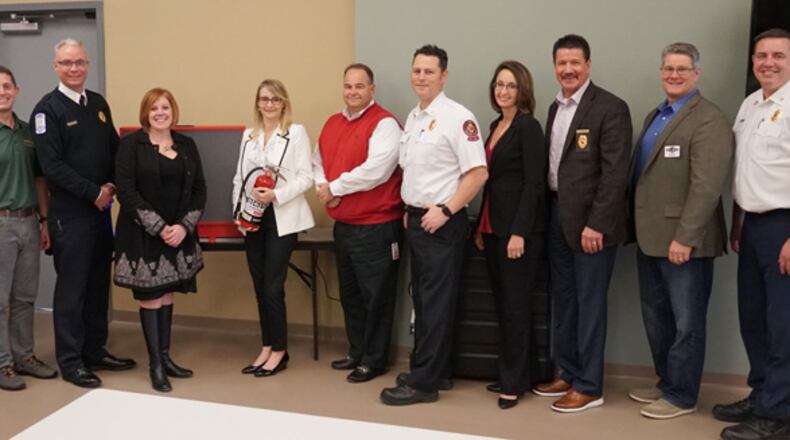 The Firehouse Subs Public Safety Foundation has given a $24,142 grant to the Cobb County Safety Village Foundation. (Courtesy of Cobb County)