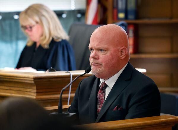 Canton DPW snowplow driver Brian Loughran on the witness stand during the Karen Read retrial at Norfolk Superior Court in Dedham, Mass., Tuesday June 3, 2025. (Greg Derr/The Patriot Ledger via AP, Pool)