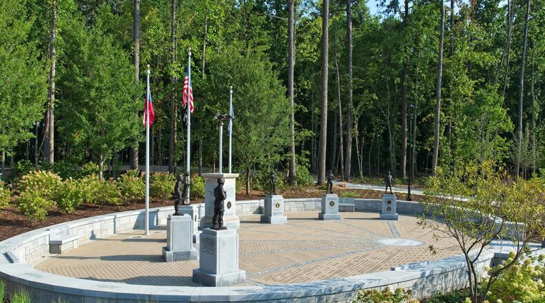 The Peachtree Corners Veterans Monument Association is taking orders now for brick pavers to be installed in the spring. (Courtesy Peachtree Corners Veterans Monument Association)