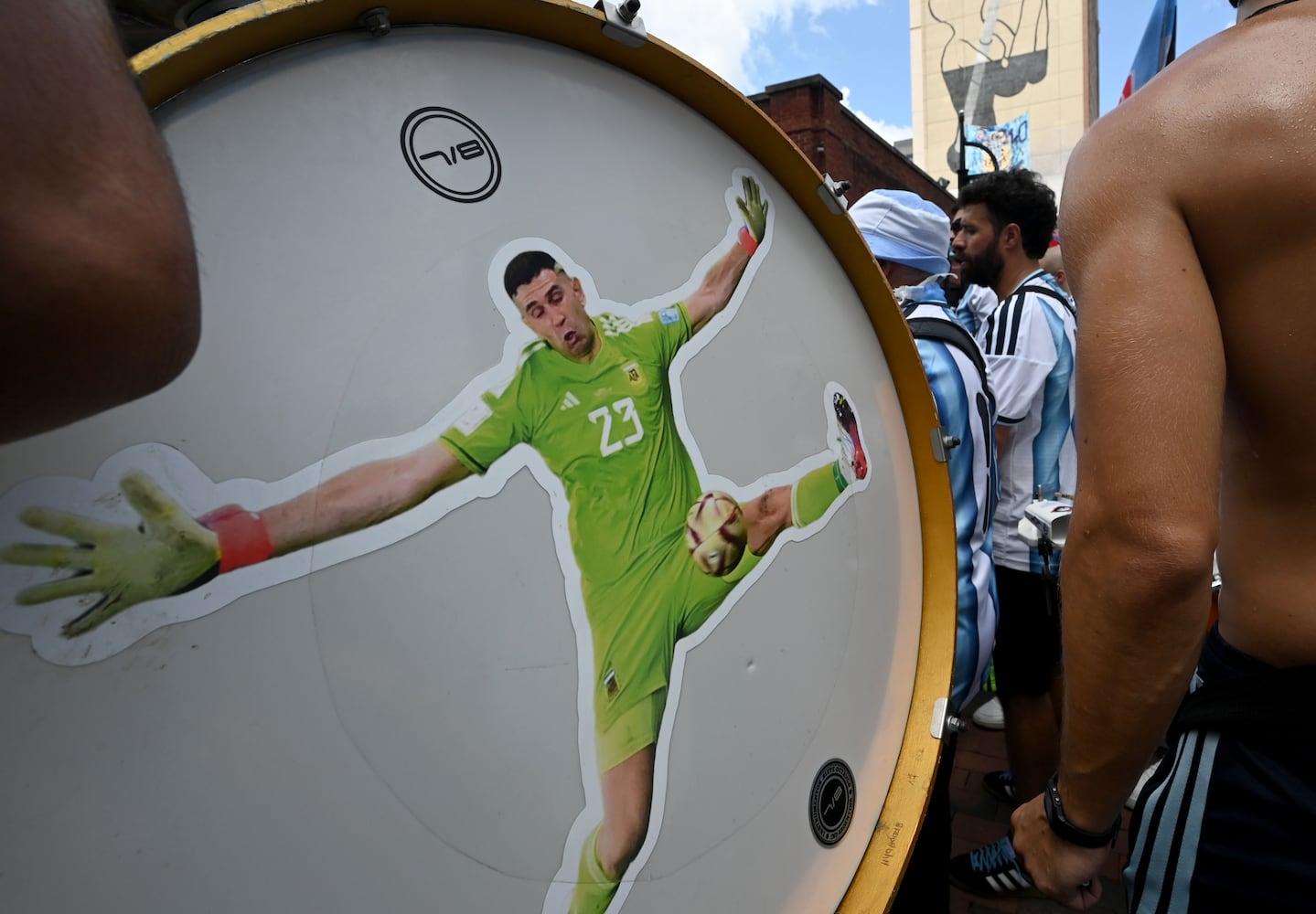 Word Cup Fans : Argentina vs England