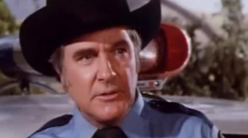 James Best played inept county sheriff Roscoe Coltrane from 1979 to 1985. CREDIT: CBS