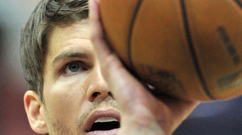 Kyle Korver grew up in a family that celebrated basketball. He has grown into one of the top shooters in the NBA, leading the league in 3-point field goal percentage at the All-Star break.