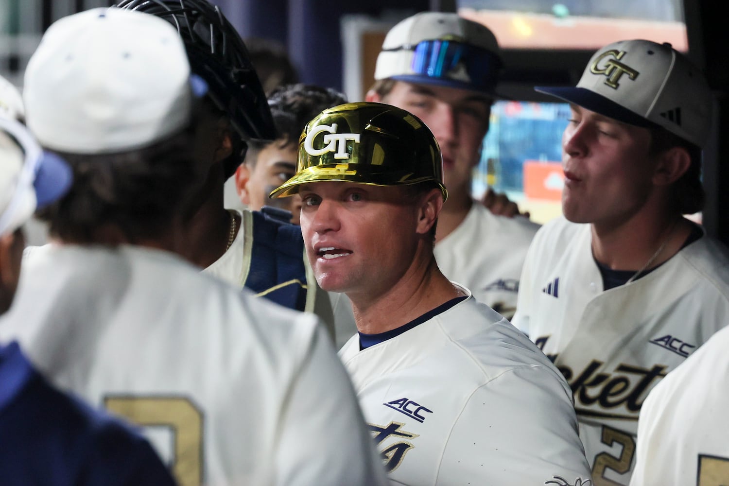 University of Georgia vs Georgia Tech in an NCAA baseball game at Truist Park