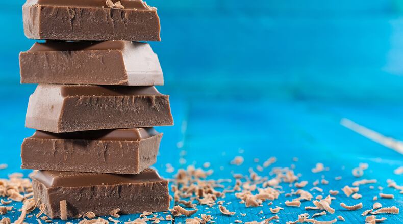 Chocolate was used in a lab experiment for eighth graders at Mason Creek Middle School in Douglas County. (Dreamstime/TNS)