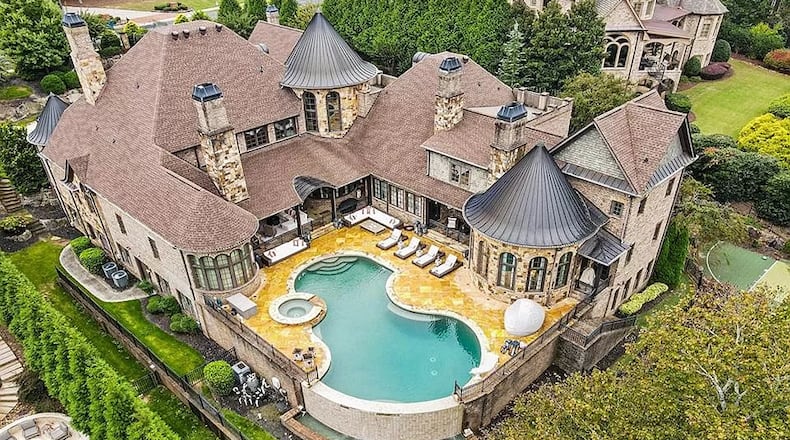 The home owned by Kim Zolciak and Kroy Biermann is now for sale for $6 million. It's in Milton right on the border of Alpharetta. SOTHEBYS
