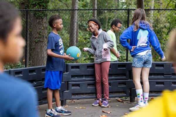 Children play at DeKalb County's Laurel Ridge Elementary School.