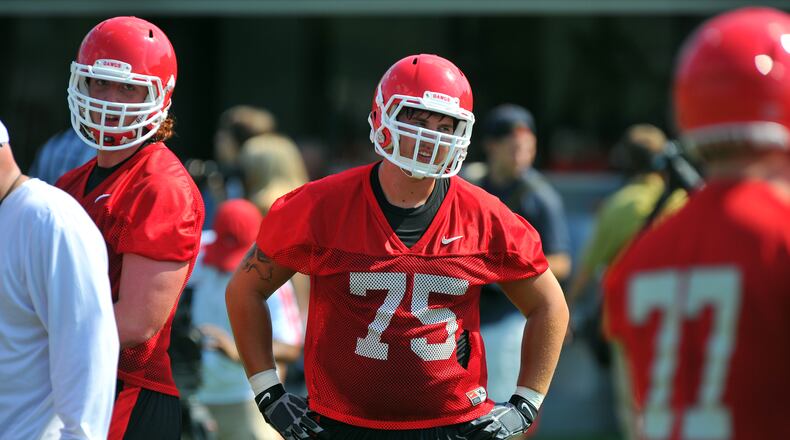 Kolton Houston, a junior offensive lineman from Buford, had his eligibility reinstated Thursday by the NCAA. He had been banned for steroid use in January of 2010. He has been under NCAA suspension ever since.