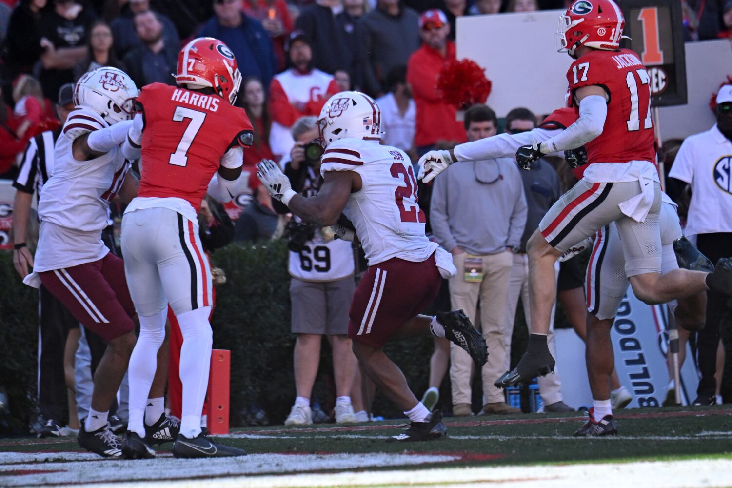 Georgia vs. UMass