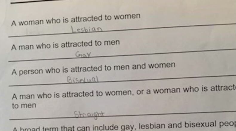 A "sexual identity" quiz given to a class in a DeKalb middle school led to parental complaints. (FOX 5 Atlanta)