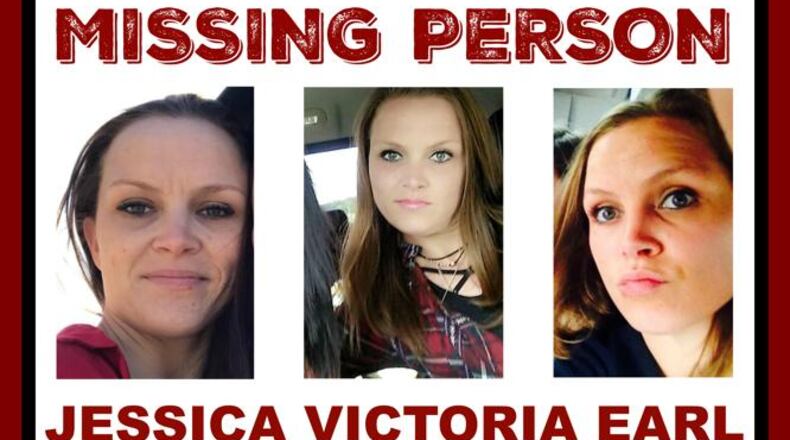 Jessica Earl has been missing since June 8.