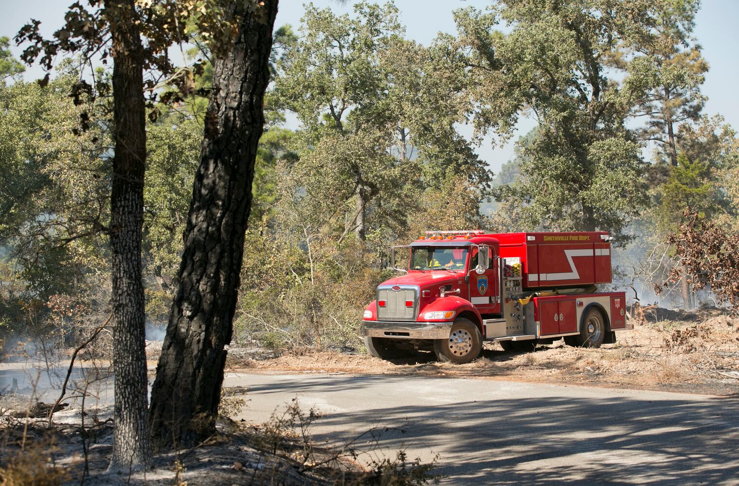 Bastrop County wildfire, 10.15.15