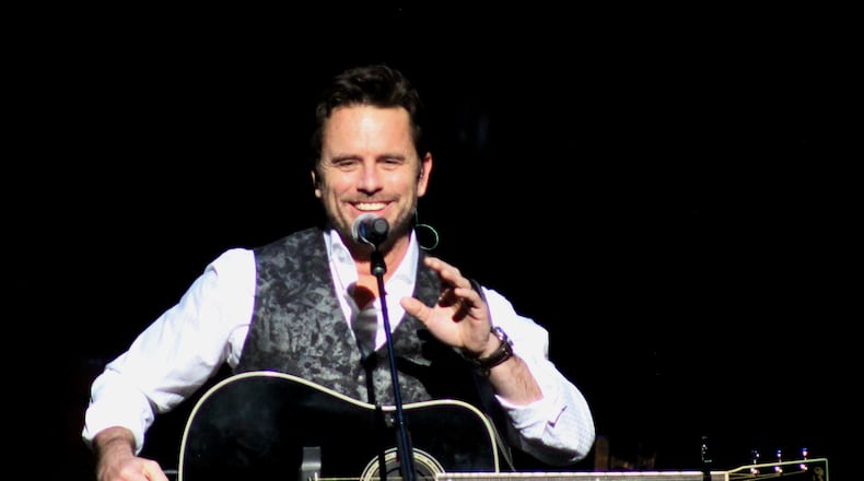 Charles Esten flashes that winning smile. Photo: Melissa Ruggieri/AJC