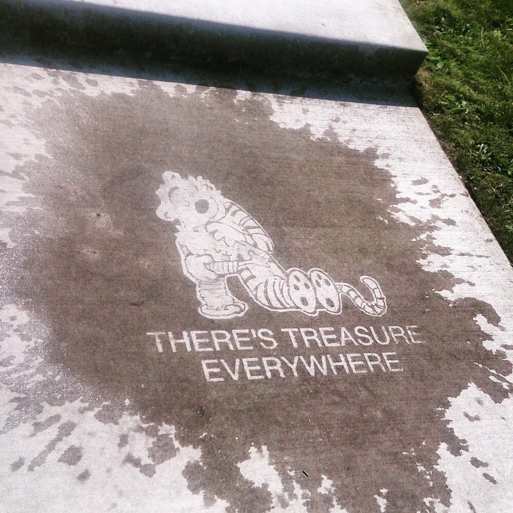 PHOTOS: Seattle invisible art revealed in rain