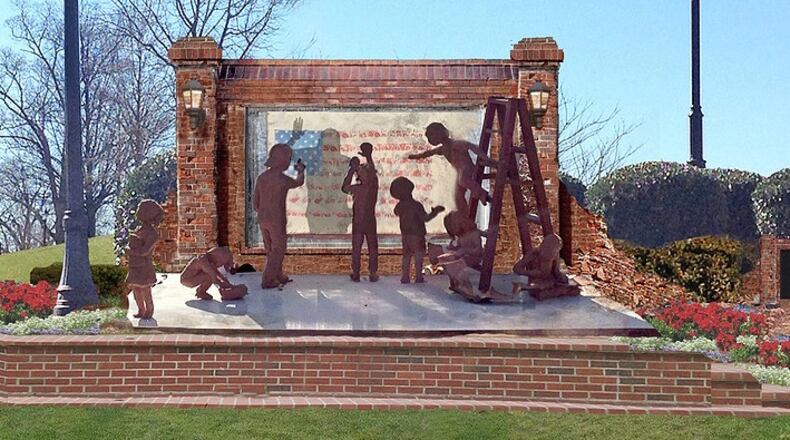 Duluth has accepts close to $60,000 to fund public art including the soon to be installed DreamKeepers art by local artist Kathy Fincher. Courtesy of City of Duluth