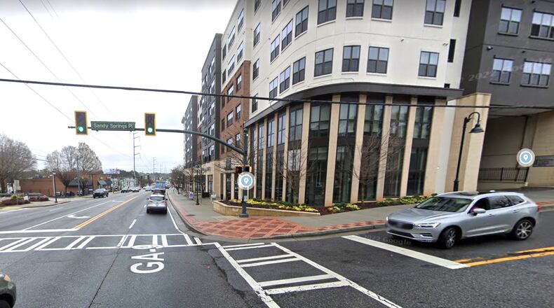 Sandy Springs recently approved a contract for the Roswell Road Crossroads Small Area Plan Update. GOOGLE MAPS