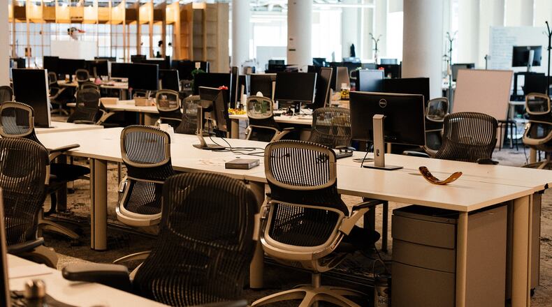 While the economy has added jobs since apparently hitting bottom in April, there are many empty seats and empty positions in a range of companies. In Georgia, new claims for jobless benefits have been at historic levels for 14 consecutive weeks. (Alana Paterson/The New York Times)