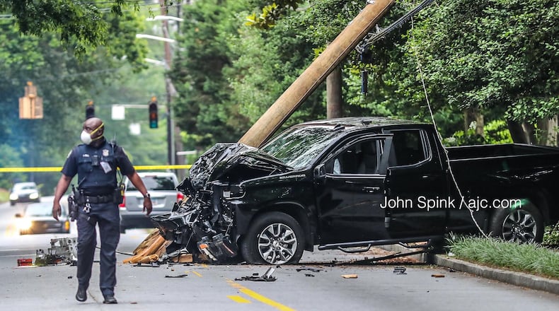 No injuries were reported in the wreck.