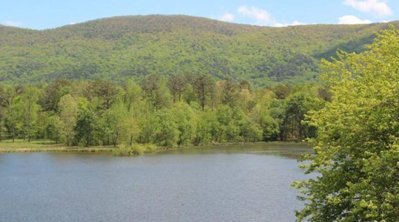 This is a photo of the Pine Log Wildlife Management Area in Bartow County, a massive property a private family leases to the state of Georgia's Department of Natural Resources.