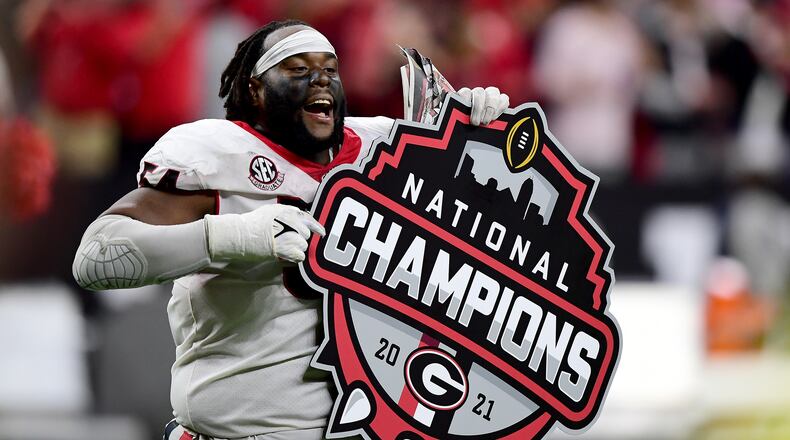 Georgia football-2022 roster tracker-transfer portal-2022 NFL Draft-coaching moves