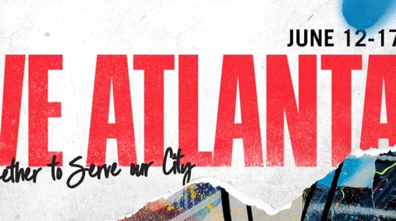 June 12-17 is LOVE ATLANTA Week, calling for volunteers to serve people with an array of projects. (Courtesy of Passion City Church)