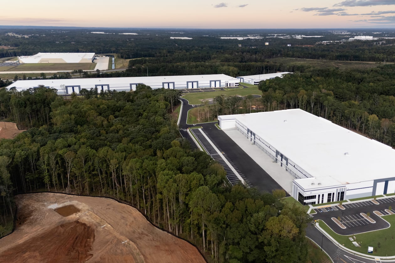 Stonemont Park 75 South is an industrial park in Locust Grove that announced its first tenant signing in April 2026. (Courtesy of Johnny McLendon Photography/Stonemont)