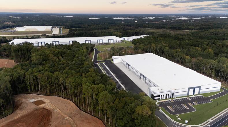 Stonemont Park 75 South is an industrial park in Locust Grove that announced its first tenant signing in April 2026. (Courtesy of Johnny McLendon Photography/Stonemont)