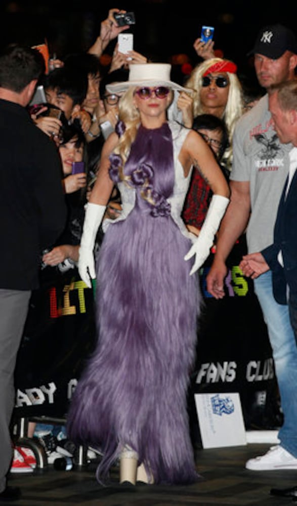 Fans go gaga over Lady Gaga