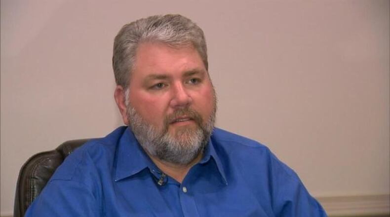 Terry Grizzle filed a lawsuit against the Georgia State Police for injuries he sustained when officers used a controlled crash to stop a suspect. (Credit: Channel 2 Action News)