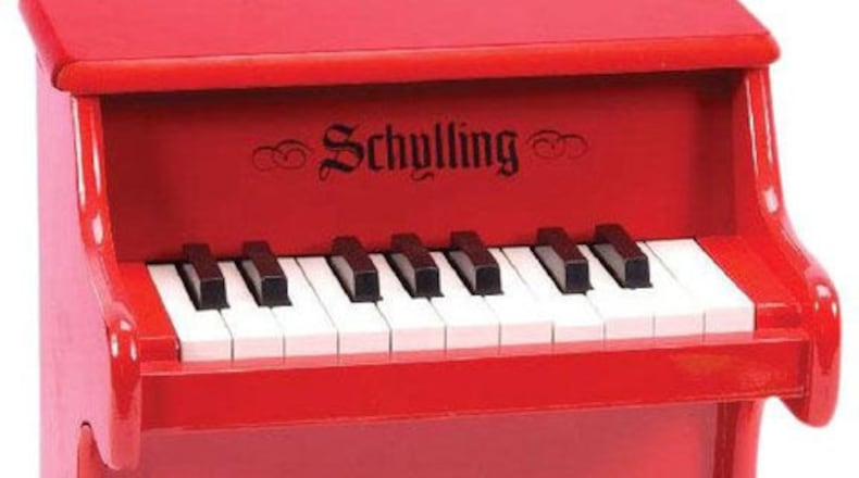 The Led Red Piano is available at Treehouse Kids and Craft.