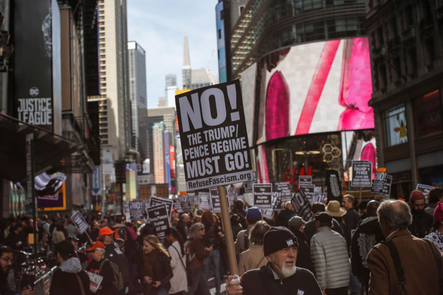 Photos: Anti Trump rallies held across the country