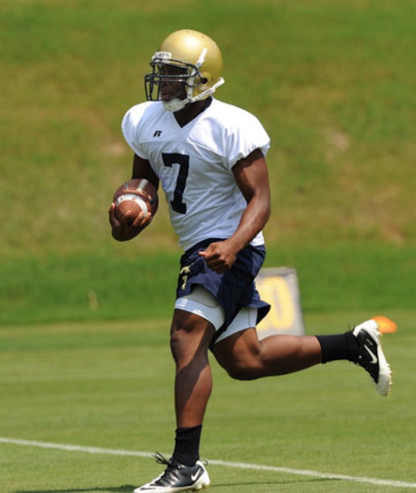 Georgia Tech begins fall football practice