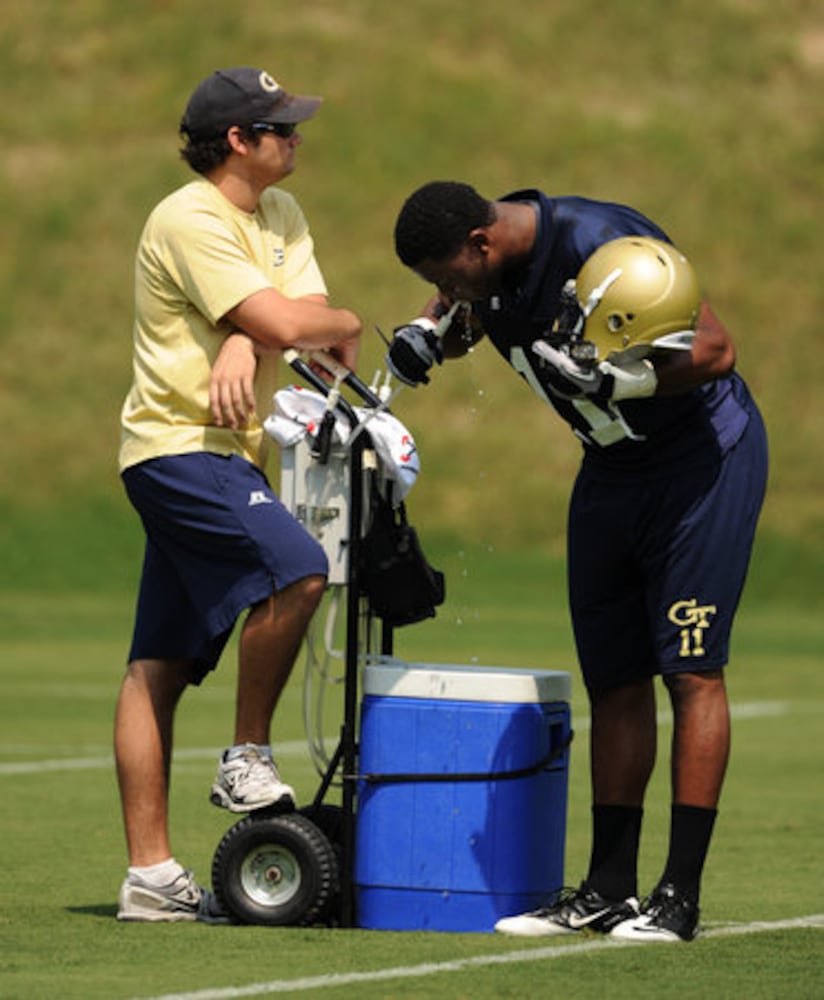 Georgia Tech begins fall football practice