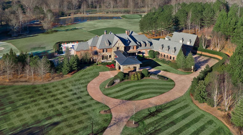 Former Atlanta Braves pitcher John Smoltz’s Milton estate is on the market for $5.4 million.