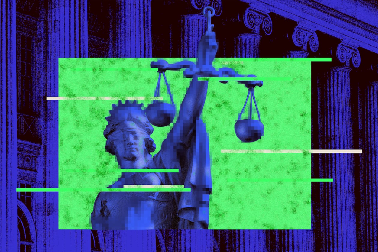 Attorneys and self-represented litigants in Georgia have been punished by judges for making bogus legal arguments with artificial intelligence. (Photo Illustration: Philip Robibero/AJC | Source: Getty)